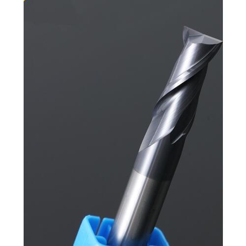 CNC End Mill Milling Tools HRC50 2 Flute 4mm 6mm 8mm 10mm 12mm Alloy Carbide Tungsten Steel Milling Cutter Endmill Metal Cutter