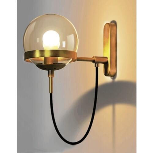 And contracted sitting room wall lamp LED hallway stairs magnifying glass glass wall lamp of bedroom the head of a bed