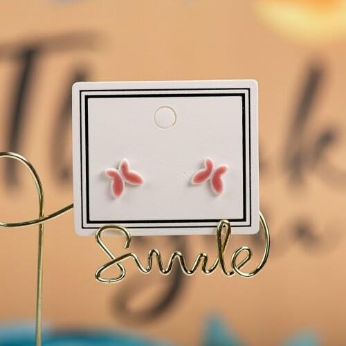 Small And Cute Porcelain Multicolor Earrings Anti-allergic #LY406 earrings set серьги 2021 тренд pendientes de acero inoxidable