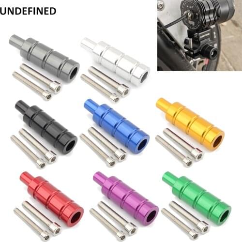 Motorcycle LED Fog Light Mounting Bracket Headlight Post Support Base M8 M6 Mount Bike Sport Tail Light Spotlight Universal