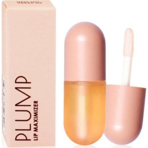 Small Moisturizing Lip Gloss Capsule Lip Plumper Oil Shiny Clear Lip Oil Moist Women Lip Gloss Balm Makeup Lip Tint Skin Care