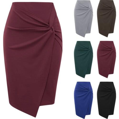 One Yona Long Pencil Skirts