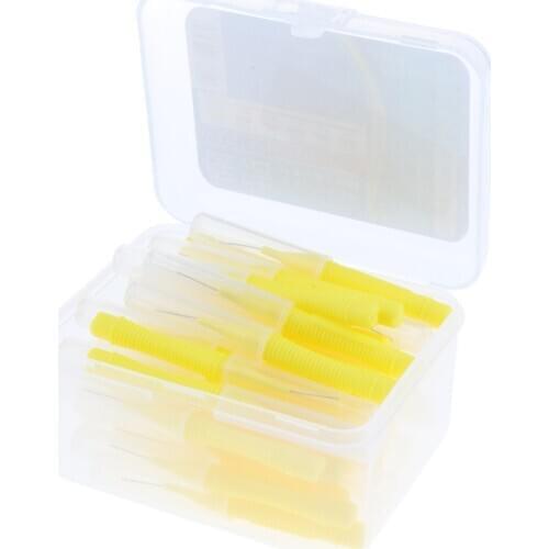 Bulk 80x Interdental Brushes Toothpick Tooth Brush Cleaner Plaque Removal
