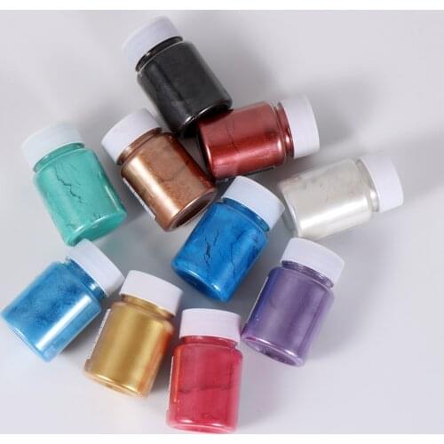 15g Baking Color Dust Edible Glitter Golden Flash Powder Food Pastry Dyes Mousse Fondant Macaron Pastry for Cake Decorating Tool