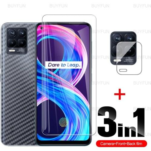 Lens Film for oppo realme 8 pro screen protector on for realme 8 7 pro 7i c21 c11 2021 GT Neo reamle carbon fiber back soft film