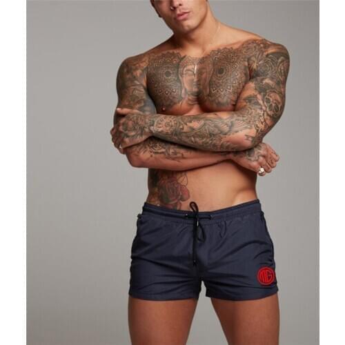 Mesh Workout Fitness Mens Quick Dry Shorts Gym Men Fashion Brand Breathable Male Casual Zipper Pocket Plus Size Sports Shorts