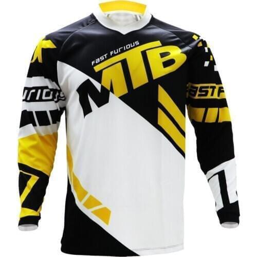 Black geometric Loose t-shirts Off road long motocross Racing Riding Fitness training Short sleeve T-shirt