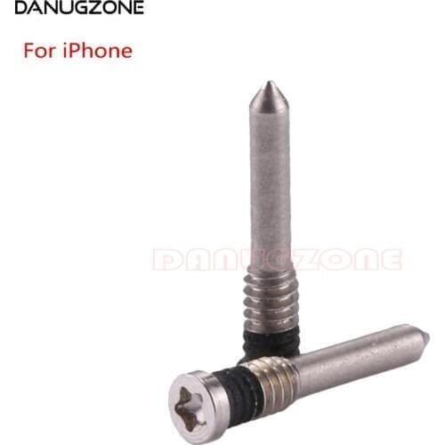 10PCS/Lot For iPhone X XR XS Max XSMax 11 Pro 11Pro Back Cover Screw Pentalobe Dock Bottom Case Screws