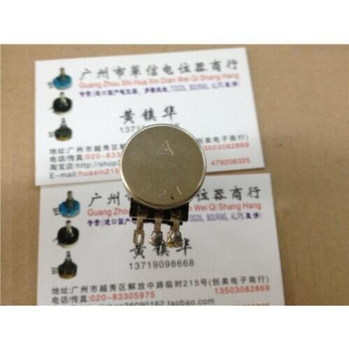 [VK] Used Japan Matsushita double potentiometer B10KX2 10K potentiometer 360 degrees switch