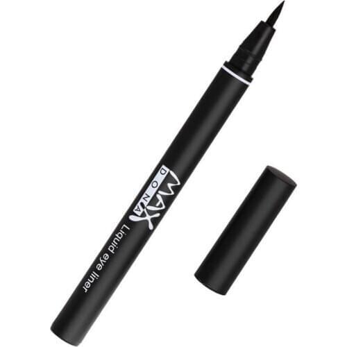 MAX DONA Waterproof Makeup Black Eyeliner Liquid Eye Liner Pen Pencil Beauty Cosmetic New
