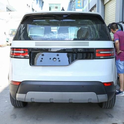 Car Rear Door License Plate Protector Frame 1pc For Land Rover Discovery 5