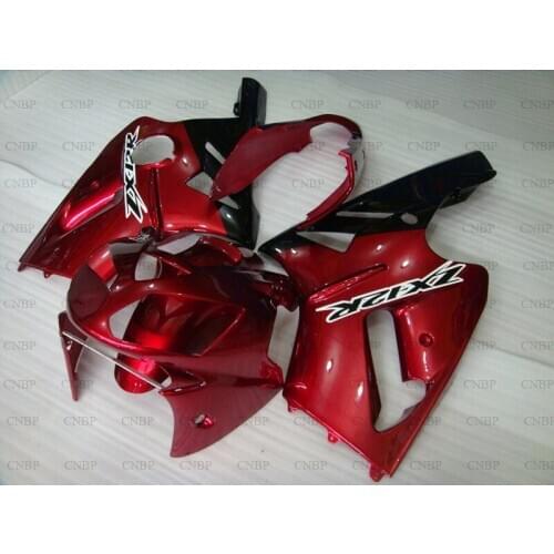 Zx-12r 2002 - 2006 Full Body Kits Zx-12r 2003 Fairing Kits for Kawasaki Zx12r 2003 Pearl Red Black Abs Fairing