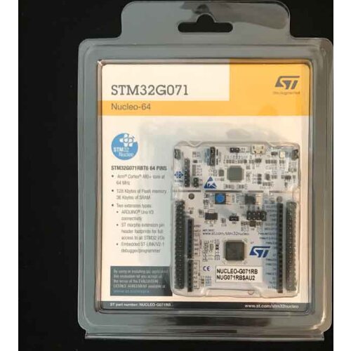 1 pcs x NUCLEO-G071RB ARM Discovery kit with STM32G071RB MCU