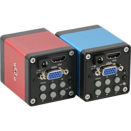 14MP 1080P HDMI VGA Digital Video Microscope Camera Industrial C-mount For Phone PCB Soldering Repair