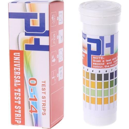 150 Strips Bottled PH Test Strip Full Range 0-14 pH Acidic Alkaline Indicator Urine Saliva Universal Dropshipping