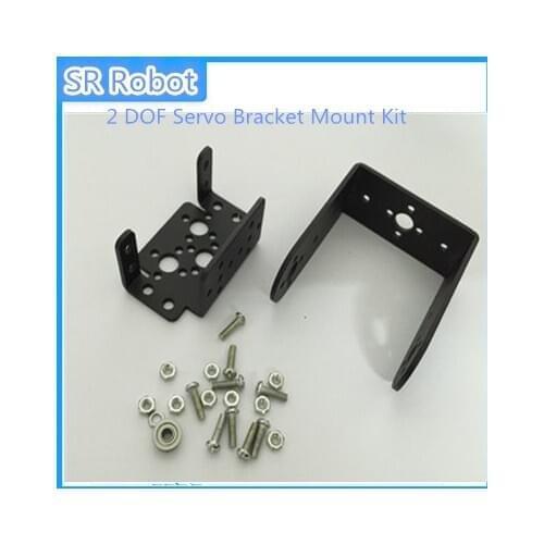 2 DOF Servo Bracket Mount Kit DIY Robot Arm with Bearing Robotic Platform