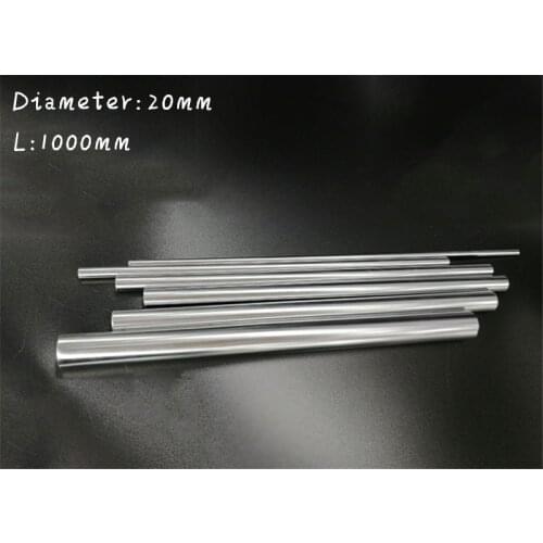 4pcs 12mm hardened linear shaft Dia 12mm- 500mm New Precision chrome plated linear round shaft rod