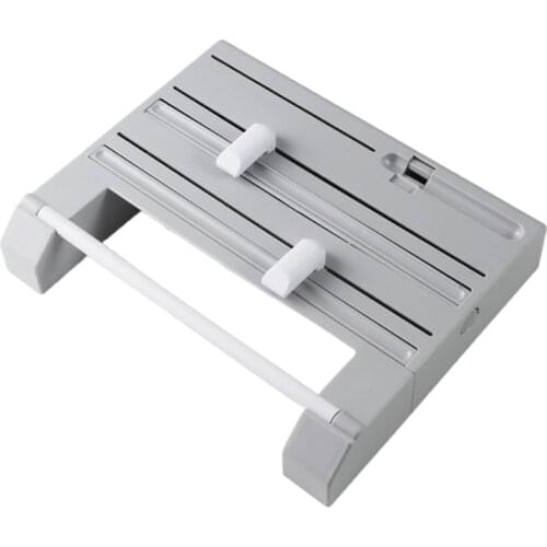 50LB 6 in 1 Kitchen Storage Rack Multifunctional Paper Towel Holder Plastic Cling Fil