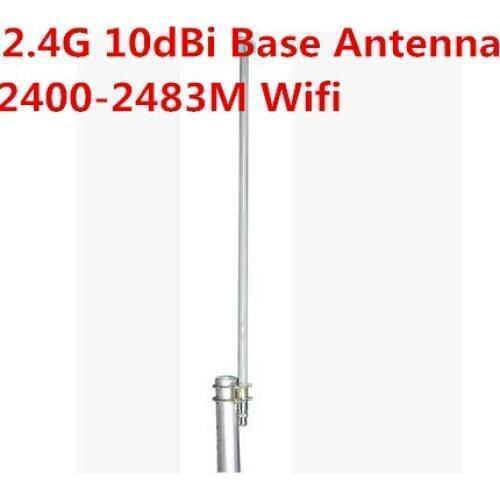 2.4G fiberglass antenna 10dBi wifi omnidirection aerial 2400-2500M N female high gain
