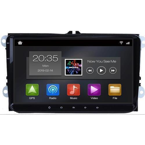 2 Din Android10 Car Multimedia GPS Navigation For Amarok Volksagen VW Passat B6 golf 56 Skoda Octavia 2 Superb 2 Seat Leon radio