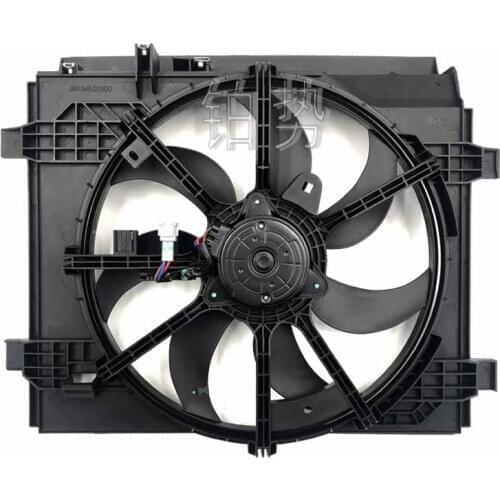 Car Engine fan assembly 2012-Nis sanS ylp hy 1.6XE 1.6XL CVT engine cooling fan electronic fan water tank radiator fan