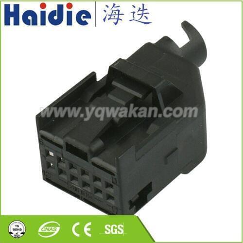 Free shipping 2sets 12pin auto plastic wiring harness plug electric cable unsealed connector 1-534096-1