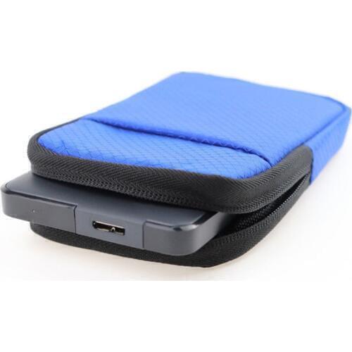 Hard Disk Pocket Storage Holder Pouch Case 2.5'Super EVA Shockproof Water/Dust/Scratch Proof Carrying Case HDD SSD Storage Bag