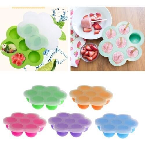 Baby Food Container Infant Fruit Breast Milk Storage Box Freezer Tray Crisper F3ME