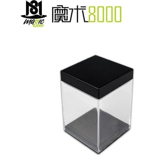 Magic Props Coin Appear In The Box Magic Trick With Instruction Funny Magic Trick Crystal Box For Kids Adult Toy