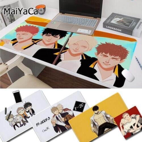 MaiYaCa My Favorite 19 days Unique Laptop Gaming Mice Mousepad Free Shipping Large Mouse Pad Keyboards Mat