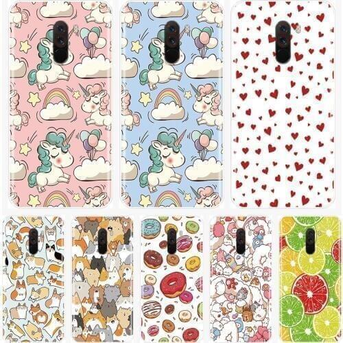 Cute Unicorn For Xiaomi Redmi Note 4 4X 5 5A 6 Pro Prime Soft TPU Phone Case Silicone For Pocophone F1 Redmi S2 4A 5A 6A 5 Plus