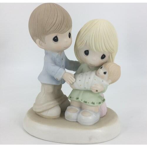 Cartoon Creativity In our hearts from the beginning drop doll Precious Moments limited collection ceramic ornaments gifts AG2295