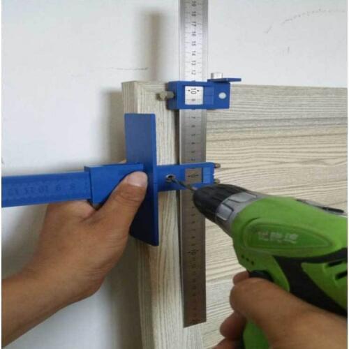 High quality Jig Drawer Pull Jig Wood Drilling Dowelling Hole Saw Drill Guide Sleeve Cabinet Hardware Master System