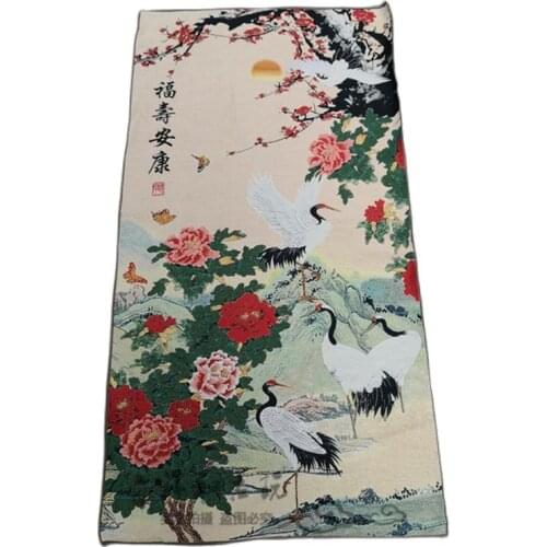 Chinese style sofa background wall decoration (Fushou Ankang) hanging picture