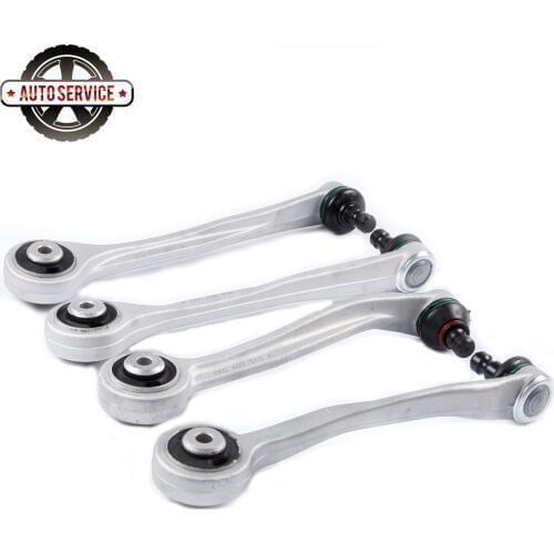 NEW 8K0 407 509 A 4Pcs Front Wheel Axle Suspension Control Arm Link & Ball Joint Set For Audi A4 S4 B8 A5 Q5 RS4 RS5 8K0407506A