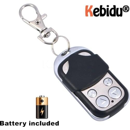 Kebidumei Wireless Garage Remote Control Duplicate Key Controller For 433MHZ Cloning Gate Garage Door Multi-function Remote