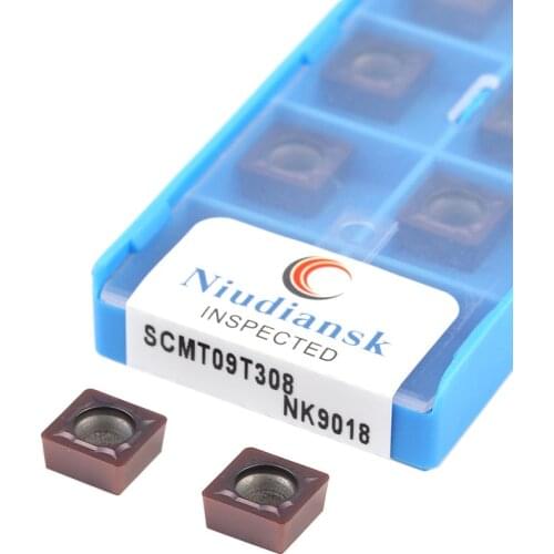 SCMT09T304 NK9018 CNC Lathe Cutting Tools Carbide Inserts SCMT09T308 NK9018 External Turning Tool,For Processing Stainless Steel