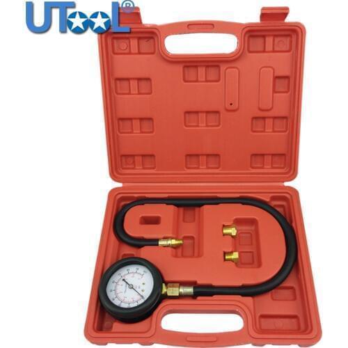 TU-12 Engine Oil Pressure Tester Pressure Gauge Test Tool Kit Auto Car Pressure Tester Automotive Diagnostic Tool