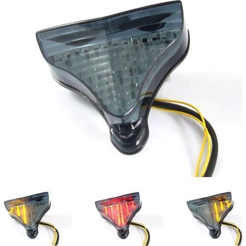 Led Motorcycle Rear Tail Light Brake Turn Signal Integrated For YAMAHA R1 2009-2010-2011-2012-2013