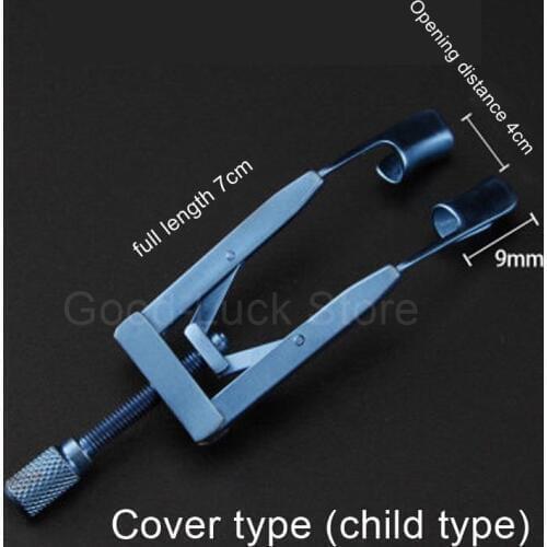 Cover type (child type)Microscopic Medical Ophthalmic Instruments Titanium Eyelid Stretcher Medical Surgery Eyelid Open Stretche