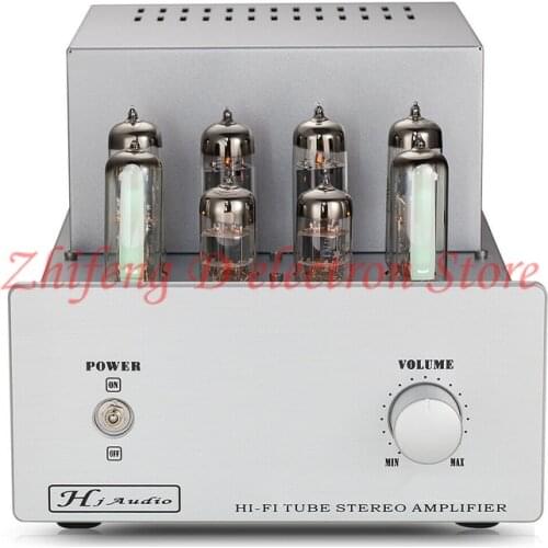 Tube amplifier, Huaji audio ST-6P14/EL84PP, output power 2*13W frequency response 28HZ-20KHZ push-pull tube amplifier kit