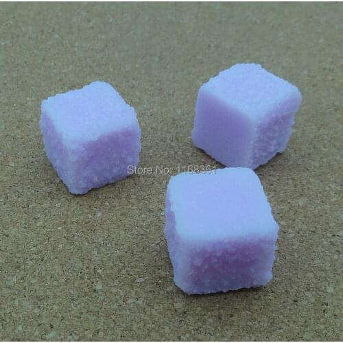 1pcs/lot resin solid light purple color sugar 14mm Cabochons Hair Bow Center Card Frame Making Craft DIY B302-10