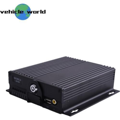 2.0MP AHD 1080P Dual SD Card 4Channels Mobile dvr for Trailer Truck Taxi Car School Bus