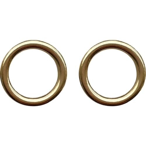 2Pcs Universal Scuba Diving Brass O Ring for Weight Belt Webbing Strap Holder