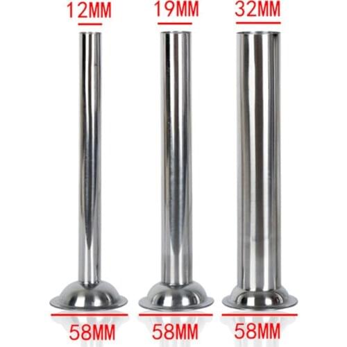 5# Enema Tube Sausage Stuffer Stuffing Tube Funnel Stainless Steel Enemator Nozzles Tool Meat Grinder Kitchen Appliances Home