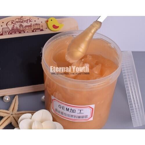 Gold Eye Cream Anti-wrinkle Fine Lines Remove Dark Circle Anti-Puffiness Anti-Aging Ageless 1000g Beauty Salon Equpments