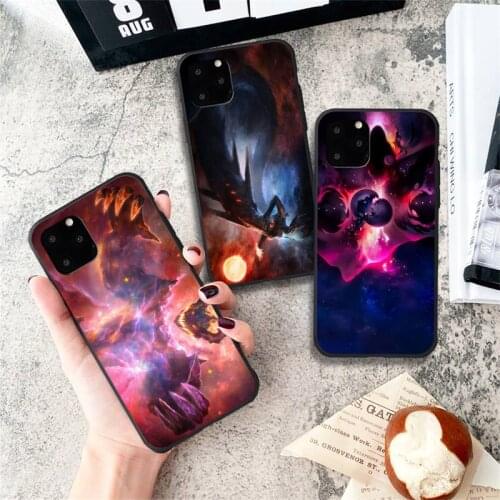 Devil Space Art Phone Case for iPhone 11 12 Pro mini pro XS MAX 8 7 6 6S Plus X 5S SE 2020 XR