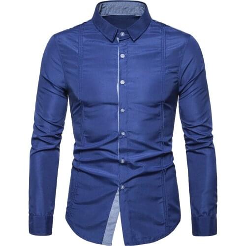 Coldker Men's Long Shirts