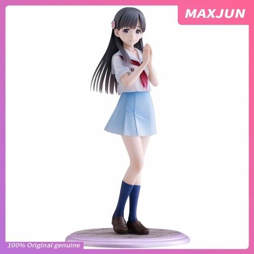 MAXJUN Genuine Anime Cinderella girls Figures Kobayakawa Sae Student uniform PVC Model toys THE IDOLM@STER Action figure doll