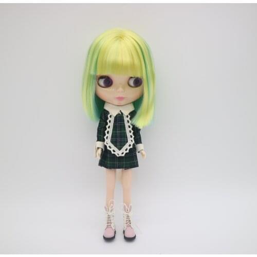 Blyth doll with normal body and mix hair